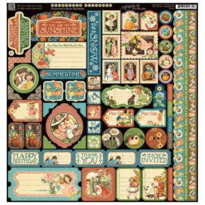 Graphic 45 Decorative Sticker