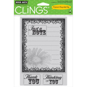 Hero Arts Daisy Label (3) - Clings