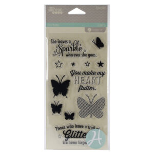 Hampton Art Stamp Jellibean Butterflies