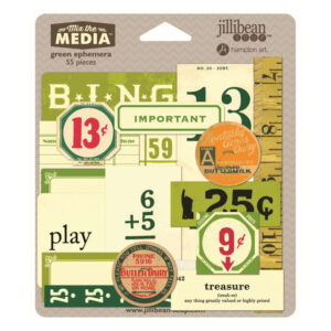 Hampton Art Mix The Media Ephemera Pk Grn