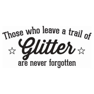 Hampton Art Jellibean Trail Of Glitter