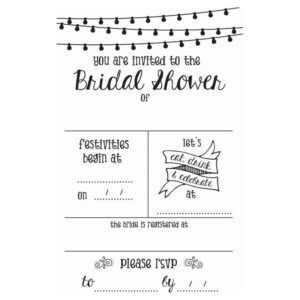 Hampton Art Jellibean Bridal Shower