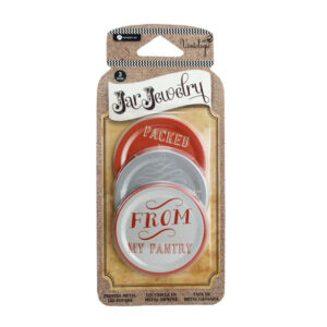 Hampton Art Gift Word Prt Metal Lid Cvr 3 Pk