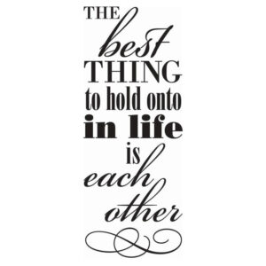 Hampton Art 7g Best Thing Is Each Other
