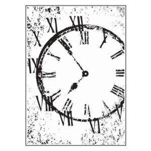 Hampton Art 7g Distressed Clock
