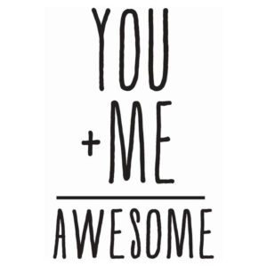 Hampton Art Hf You+me=awesome