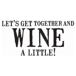 Hampton Art Hf Wine A Little
