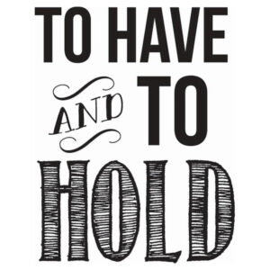 Hampton Art Ha To Have & Hold