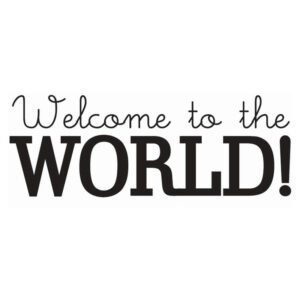 Hampton Art Welcome World Stamp