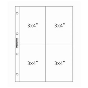 Kaisercraft 6x8" Pocket Pages Pack 2