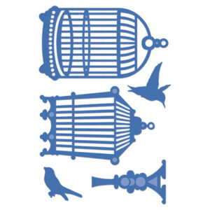 Kaisercraft Decorative Dies Birds & Cages