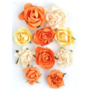 Kaisercraft Paper Blooms - Sunset