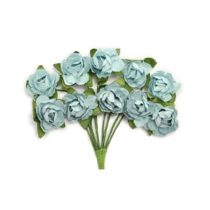 Kaisercraft Mini Paper Blooms - Iceberg