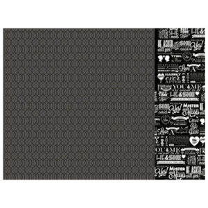 Kaisercraft 12x12 Scrapbook Paper Mr & Mrs Packs Of 10 Sheets