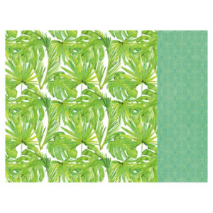 Kaisercraft 12x12 Scrapbook Paper - Palm Packs Of 10 Sheets