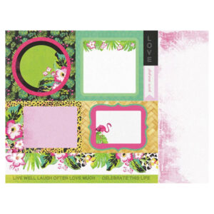 Kaisercraft 12x12 Scrapbook Paper Malibu Packs Of 10 Sheets