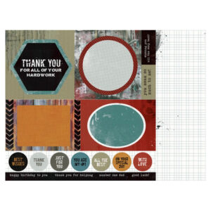 Kaisercraft 12x12 Scrapbook Paper Rafters Packs Of 10 Sheets