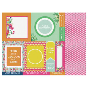 Kaisercraft Scrapbook Paper - Tequila Packs Of 10 Sheets