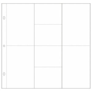 Kaisercraft 12x12 Multi Pocket Pages For D-rings