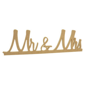 Kaisercraft Mr & Mrs Standing Word