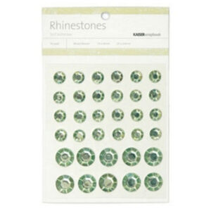 Kaisercraft Mx Round Rhinestones - Mint