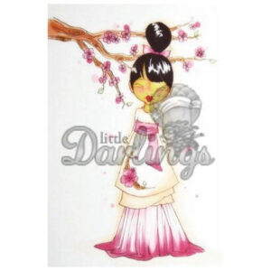 Little Darlings Saturated Canary, Cherry Blossom