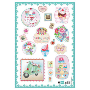 Marianne Design Happy Days - Green Packs Of 10's