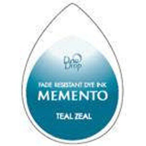 Tsukineko Teal Zeal Memento Dew Drop Pad