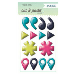 My Minds Eye Story Enamel Shapes
