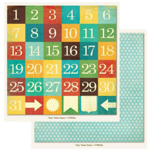 My Minds Eye Day Dates Paper