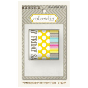 My Minds Eye Unforgettable Decorative Tape Single Sets