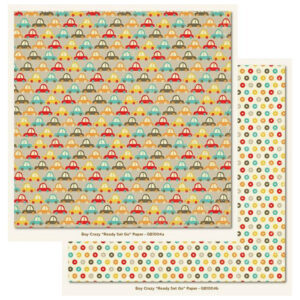 My Minds Eye Boy Crazy Ready Set Go Paper