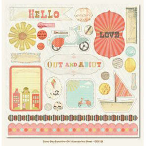 My Minds Eye Girl Accessories Sheet
