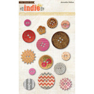 My Minds Eye Dreams Buttons Packs Of 6