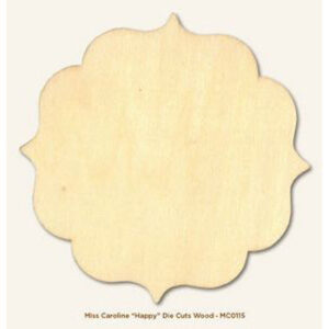 My Minds Eye Happy Wood Die Cut Singles