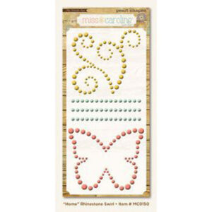 My Minds Eye Home Rhinestone Swirl Singles