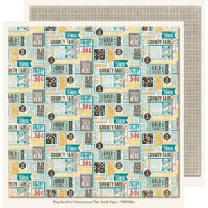 My Minds Eye Adventures Fair 12x12 Paper