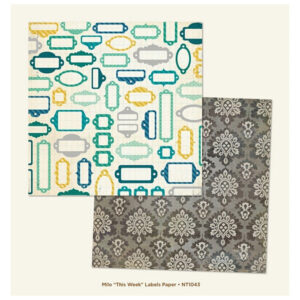 My Minds Eye This Week "labels" Paper