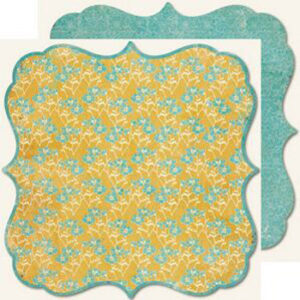 My Minds Eye Remember Buttercup Die-cut Paper