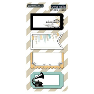 Teresa Collins Designs Memorabilia Sticky Notes