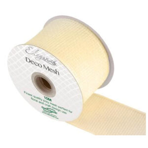 Deco Mesh Ivoryno.61 - 63mm X 10m