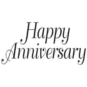 Happy Anniversary