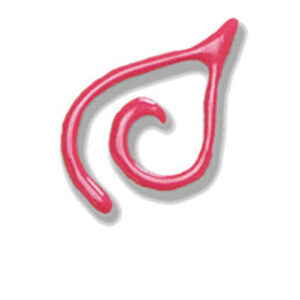 Shiny Bright Pink Fashion Fabric Dimensional Paint 1.1oz