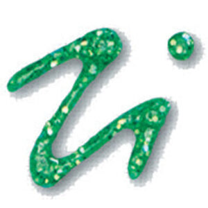 Sparkle Jade Fashion Fabric Dimensional Paint 1.1oz