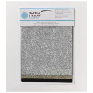 Martha Stewart Crafts Glitter Sheets - Mineral