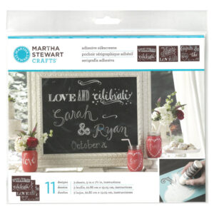 Martha Stewart Crafts Stencils Phrases