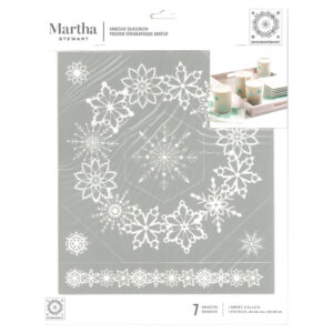 Martha Stewart Crafts Snowflakes Stencil
