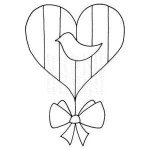 Photocentric Lindsay Mason Zendoodle Folk Heart