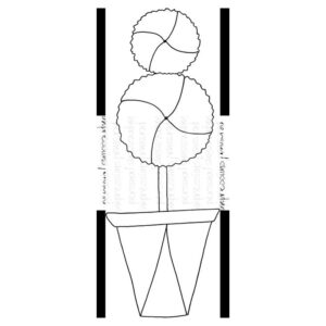Photocentric Lindsay Mason Zendoodle Topiary
