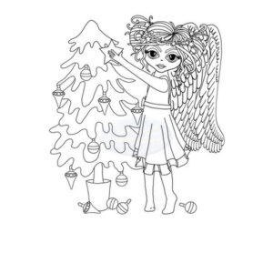 Photocentric Angel Tree A6